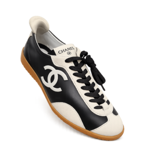 Chanel Leather Low-Top Sneaker